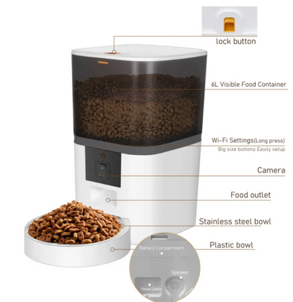 AutoServe Pet Feeder(Remote)